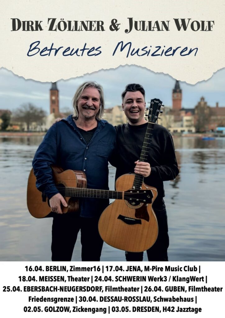 Dirk Zöllner und Julian Wolf – „Betreutes Musizieren“ Tour 2026
